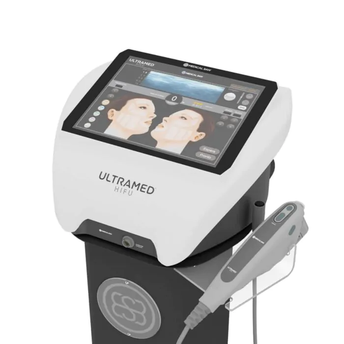 Ultramed HIFU Ultrassom Micro e Macrofocado Com 5 Cartuchos